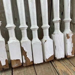 Single Wooden Porch Post Architectural Salvage One Vintage Porch Spindle image 9