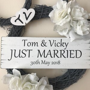 Disney Just Married Couples Wreath image 3