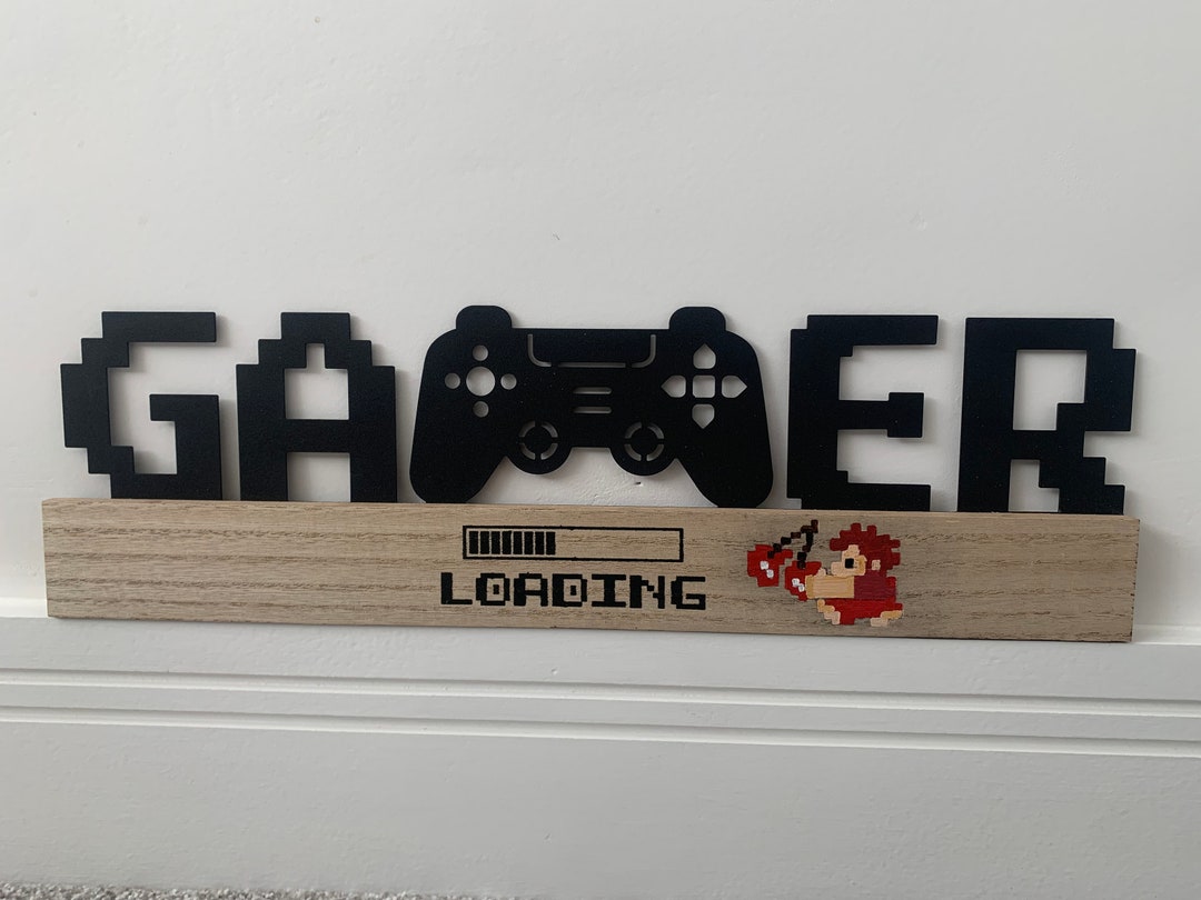 Disney Wreck It Ralph Pixel Gamer Sign - Etsy