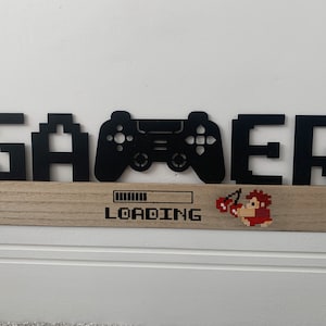 Disney Wreck It Ralph Pixel Gamer Sign