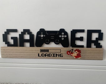 Disney Wreck It Ralph Pixel Gamer Sign