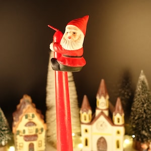 ONE Swedish Vintage Santa Claus Candle Decoration Ring Swedish  Scandinavian Christmas Decor Retro Xmas Holiday Gift Idea ChristmasShop5