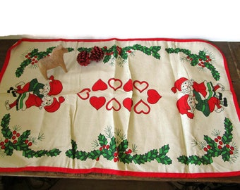 ヴィンテージ スカンジナビア クリスマス テーブルランナー - 84インチ