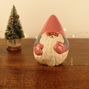 Vintage Keramik Svensk Gnome - Gud Jul Tomte Julprydnad