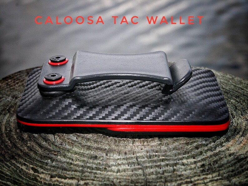 Kydex Wallet With Money Clip Carbon Fiber Tac Wallet Etsy - image 0