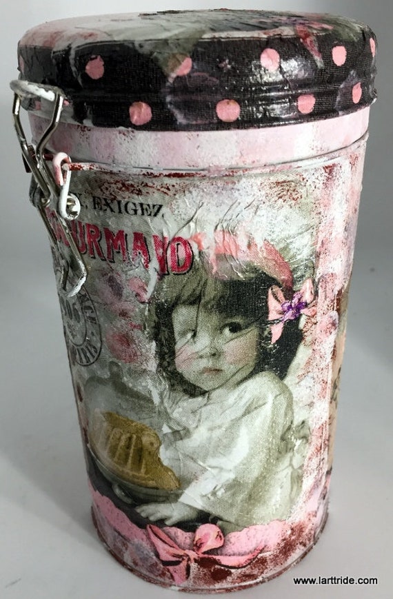 Boite en Métal Sucre Gourmand