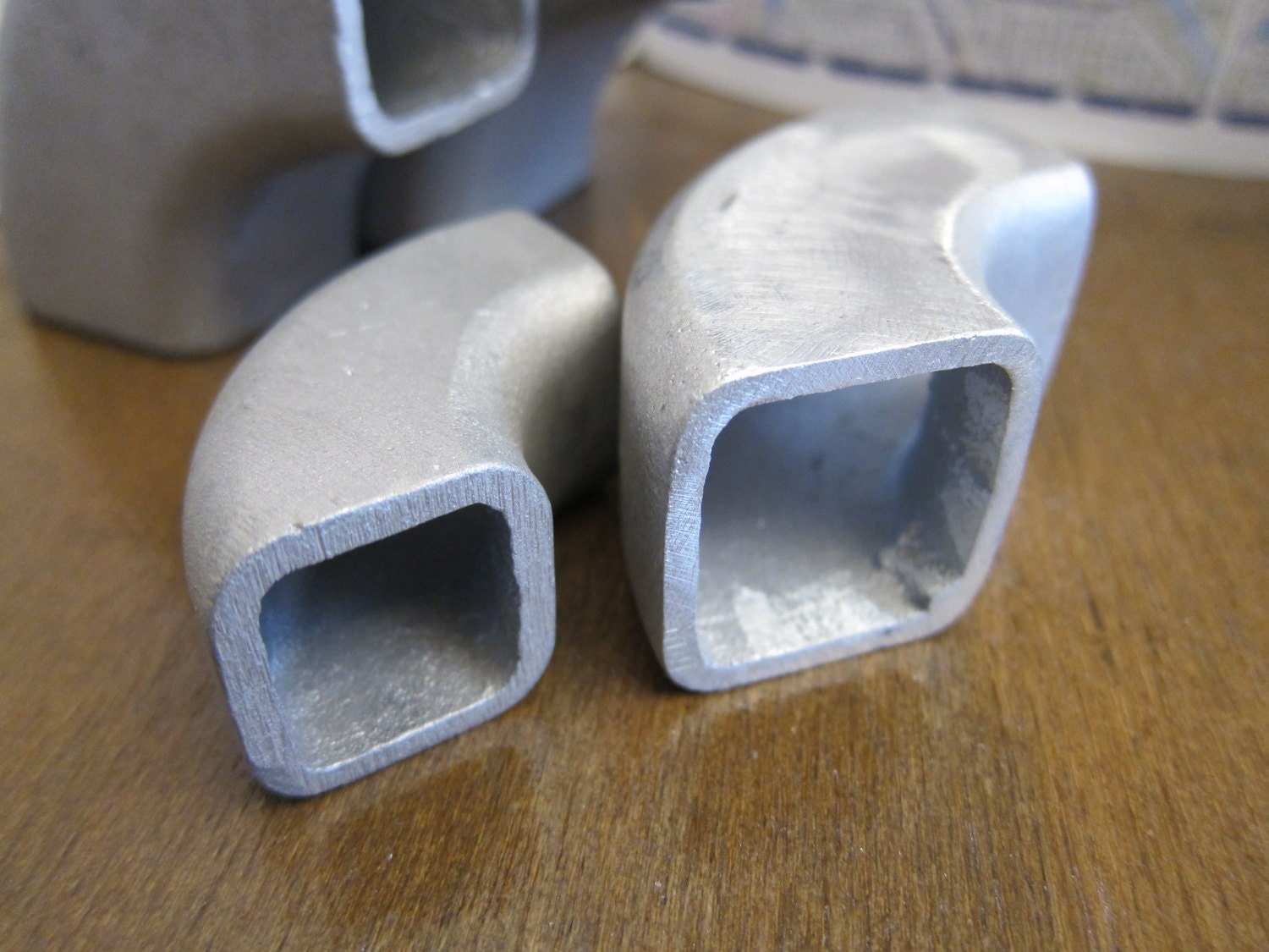 Square Tube Elbows 90 deg Cast 6061 Aluminum 1 Etsy
