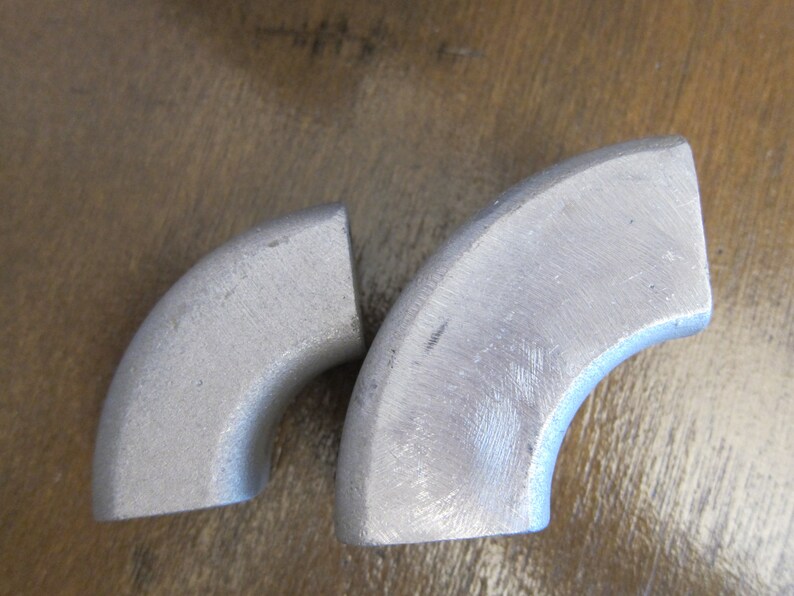 Square Tube Elbows 90 deg Cast 6061 Aluminum 1 Etsy