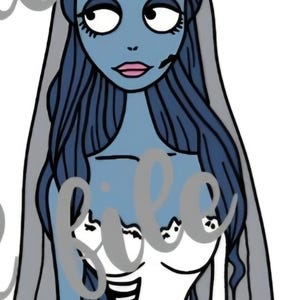 Corpse Bride Characters digital file image 3