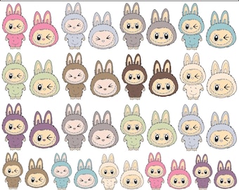 Labubu Characters svg png jpg dxf eps