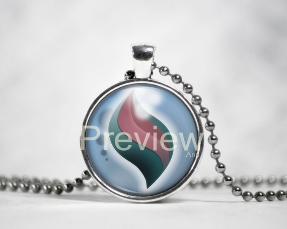 Venusaurite Mega Evolution Stone Pendant Pokemon Necklace With Ball Chain