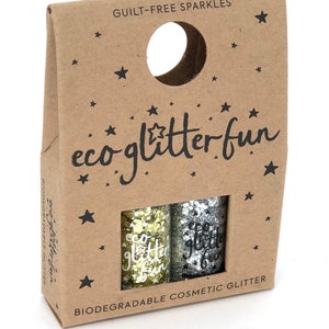 Eco Glitter Fun Mini Box met echte cosmetische Bioglitter Sparkle