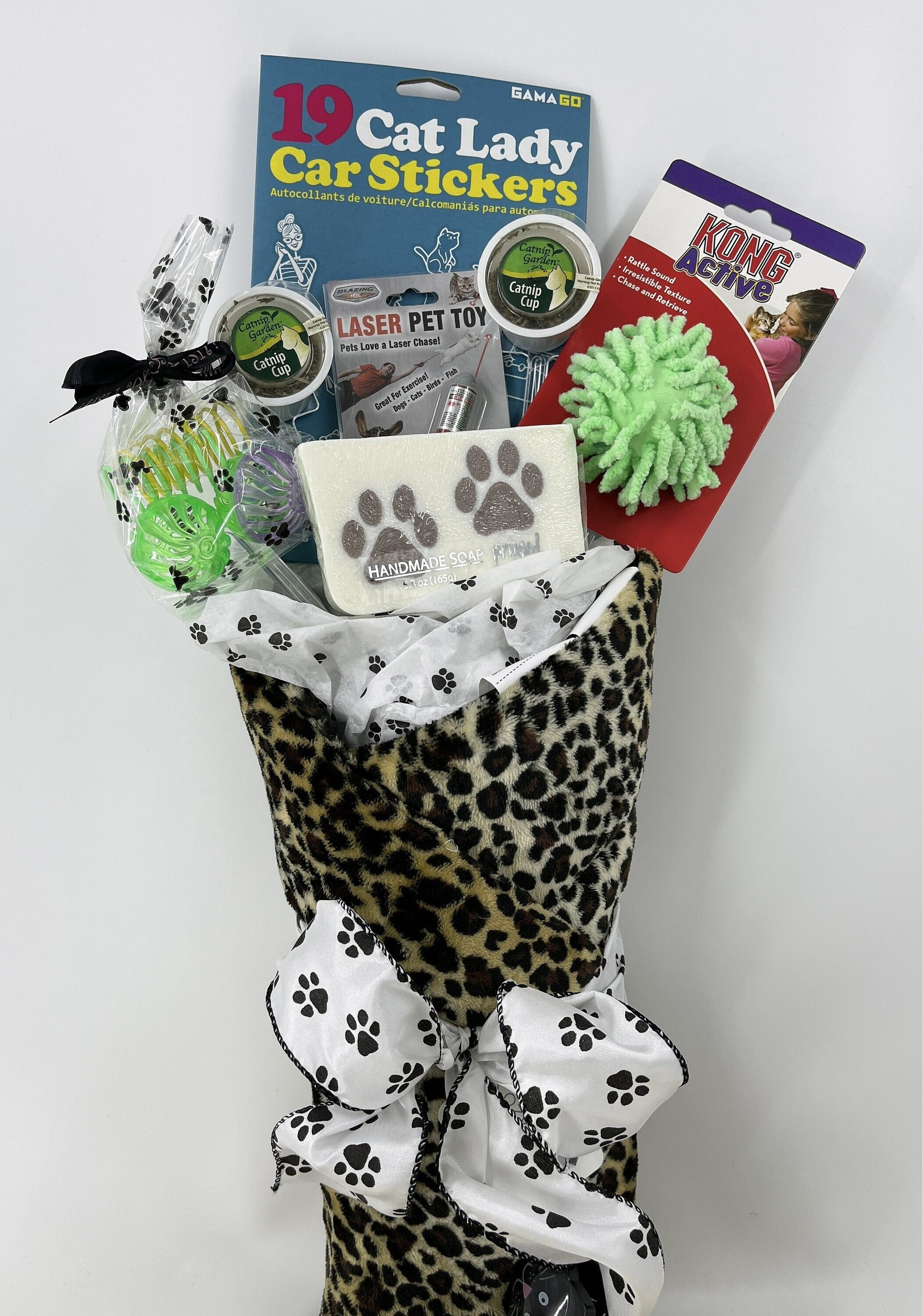 I LOVE My CAT Gift Bouquet**Free Shipping** Cat Lover gift Perfect for MOTHER'S Day, Birthday, Any Occasion - By Pawfect Bouquets