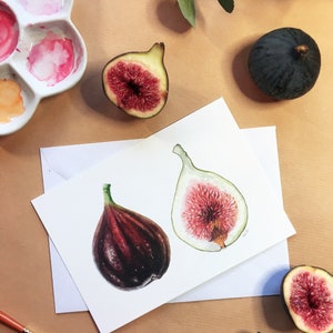 Fig postal, tarjeta, fig.