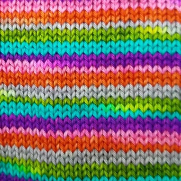 75/25 Superwash Merino and Nylon Fingering weight sock yarn 4ply yarn 463 yds/100 gram skein