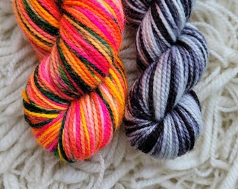 Superwash merino and nylon Sock set