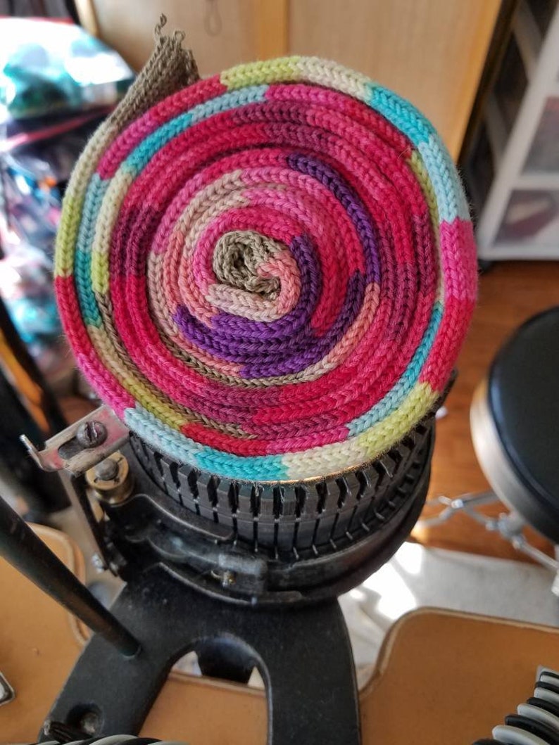 Cranking/knitting Sock Tube Service Multiple Options Etsy