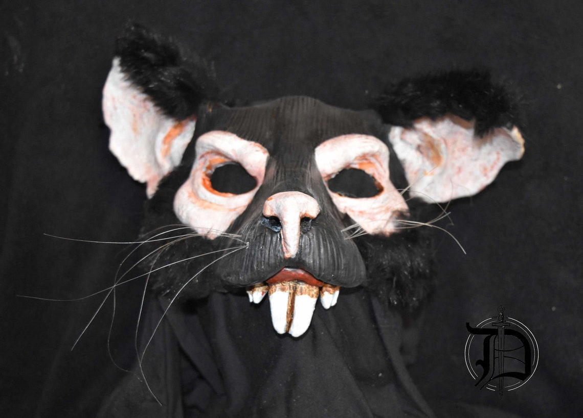 Petit Masque D'homme Rat 2/ Small Ratman Mask 2 Etsy
