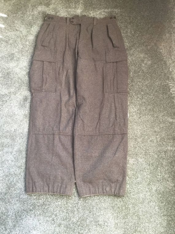 Schwarz/Huckelhoven 1961 Wool Hunting Pants