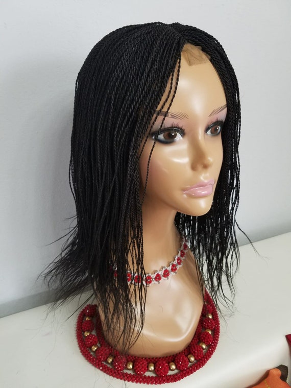 Short Handmade Senegalese Twist Wig Etsy