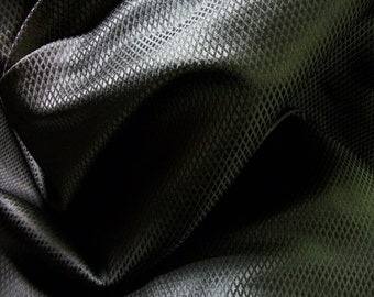 Black Diamond Silk Brocade - Corset Making