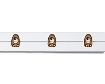 Antique Brass Busk - 10" - Corset Making