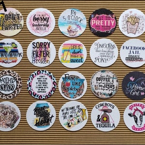 Grab Bag - Mixed Sayings - Pack of 20 Custom Car Air Freshie Cardstock