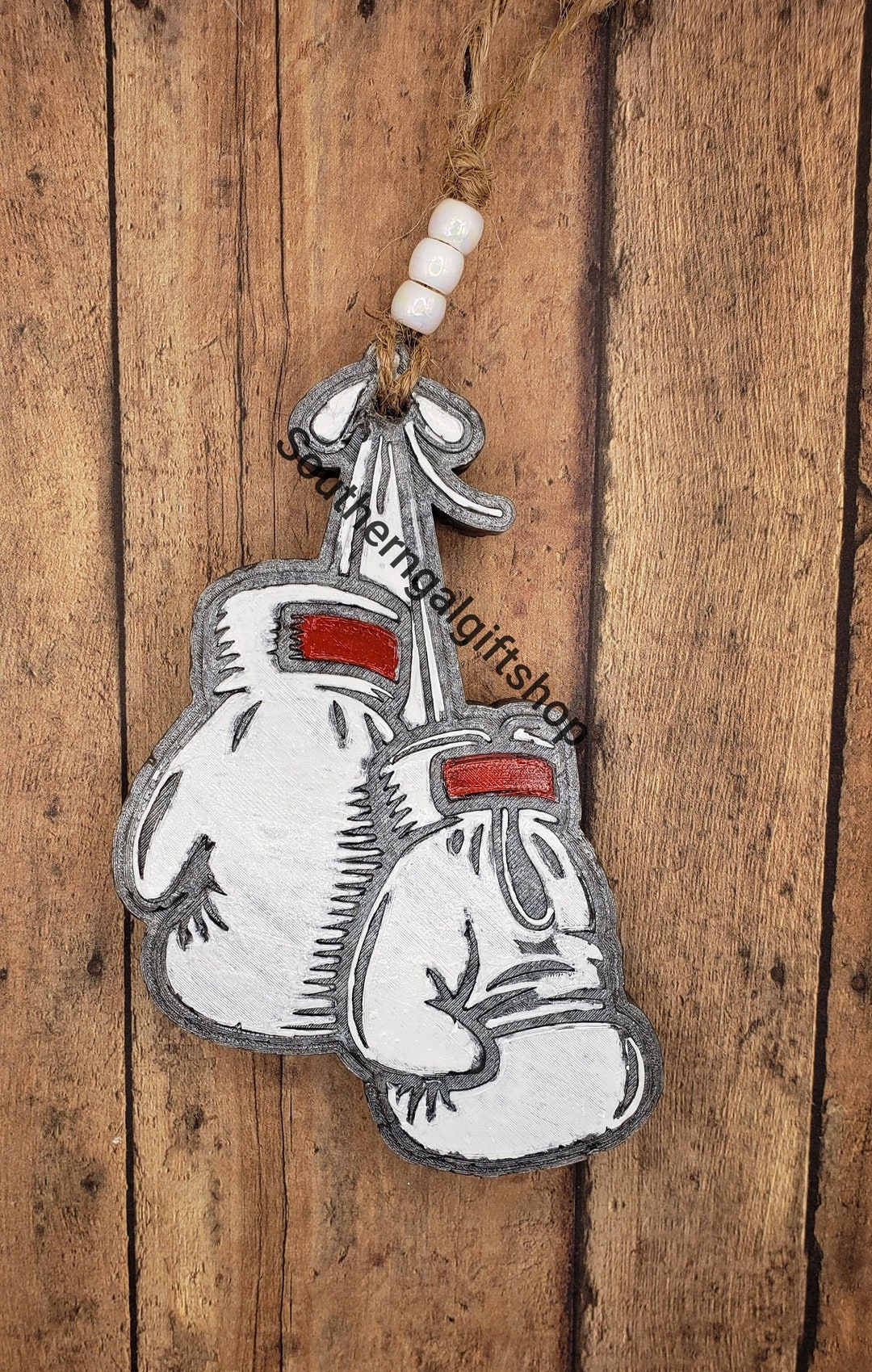 Boxing Gloves Car Air Freshener Etsy