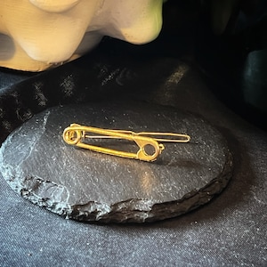 Gold Colour - Safety Pin Looking Hair Pin