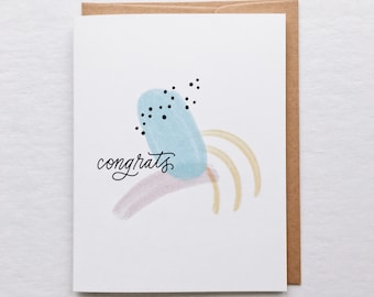 Congrats Greeting Card