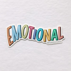 Emotionaler Aufkleber