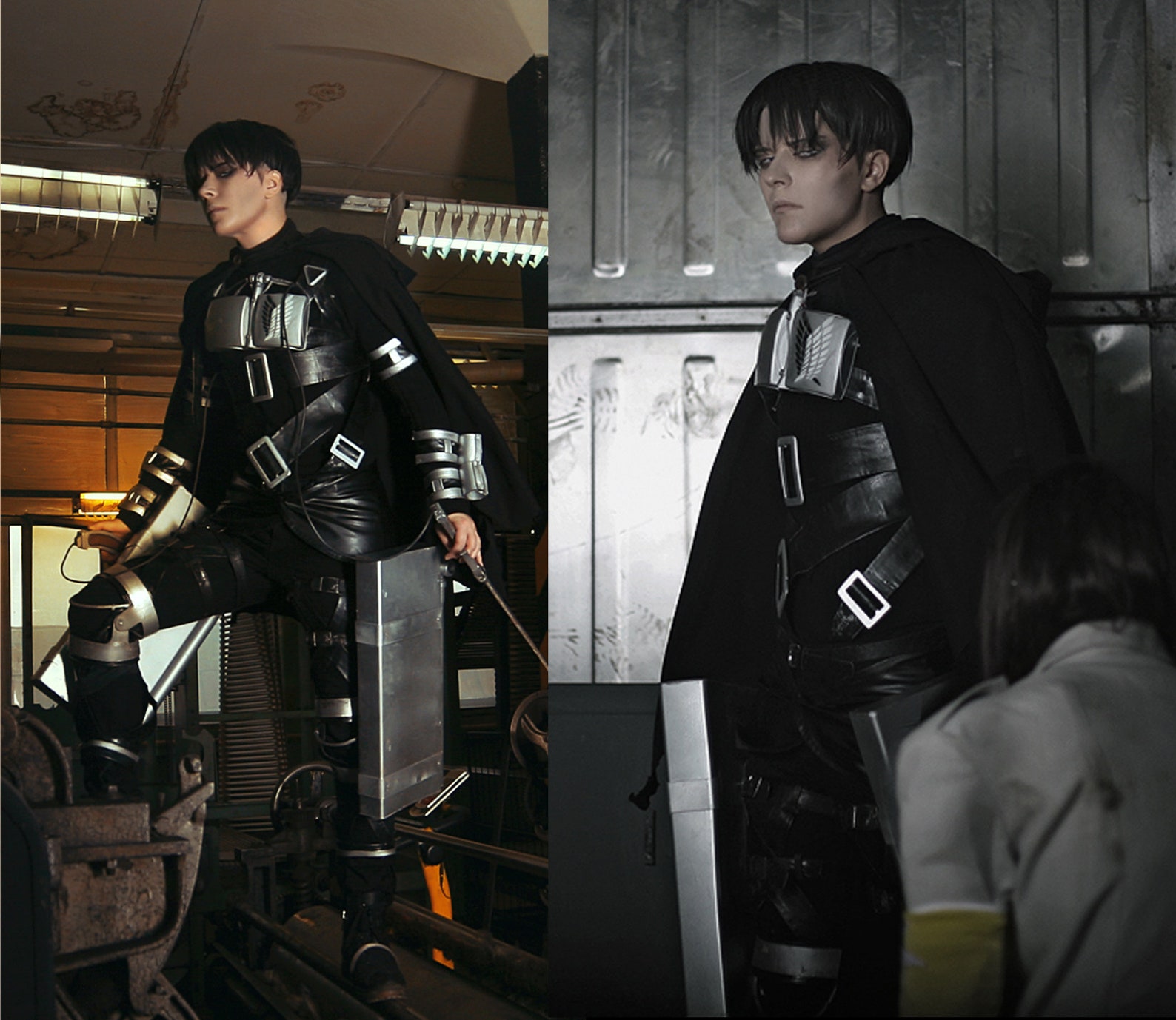 Preorder Levi Eren Mikasa Armin Jean s4 new black uniform 4 Etsy
