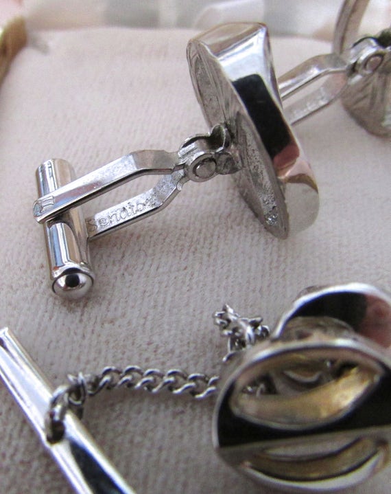 Vintage  beautiful pair of SENATOR (sherman)cuffs… - image 5