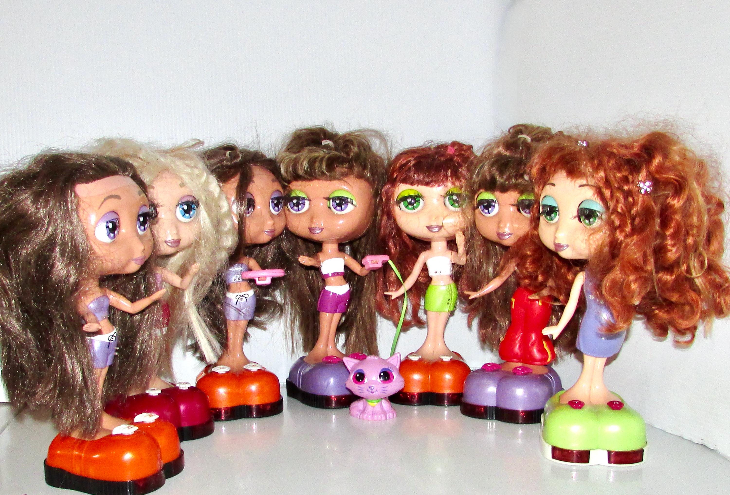 7 Diva Starz Alexa Nikki Electronic Interactive Dolls Mattel 1999