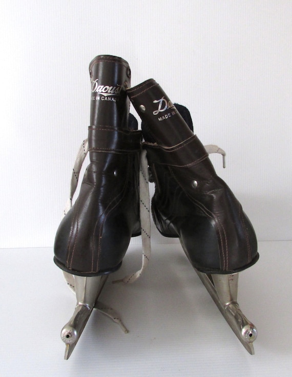 Vintage RETRO Brown and Black Leather DAOUST DELUX Tube  display picture 3