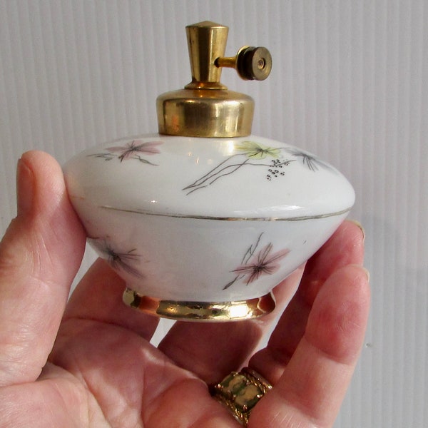 Antique small porcelaine ROYAL BAVARIA atomiser perfume bottle/joli petit atomiseur antique à parfum en en porcelaine  Royal Bavaria Germany