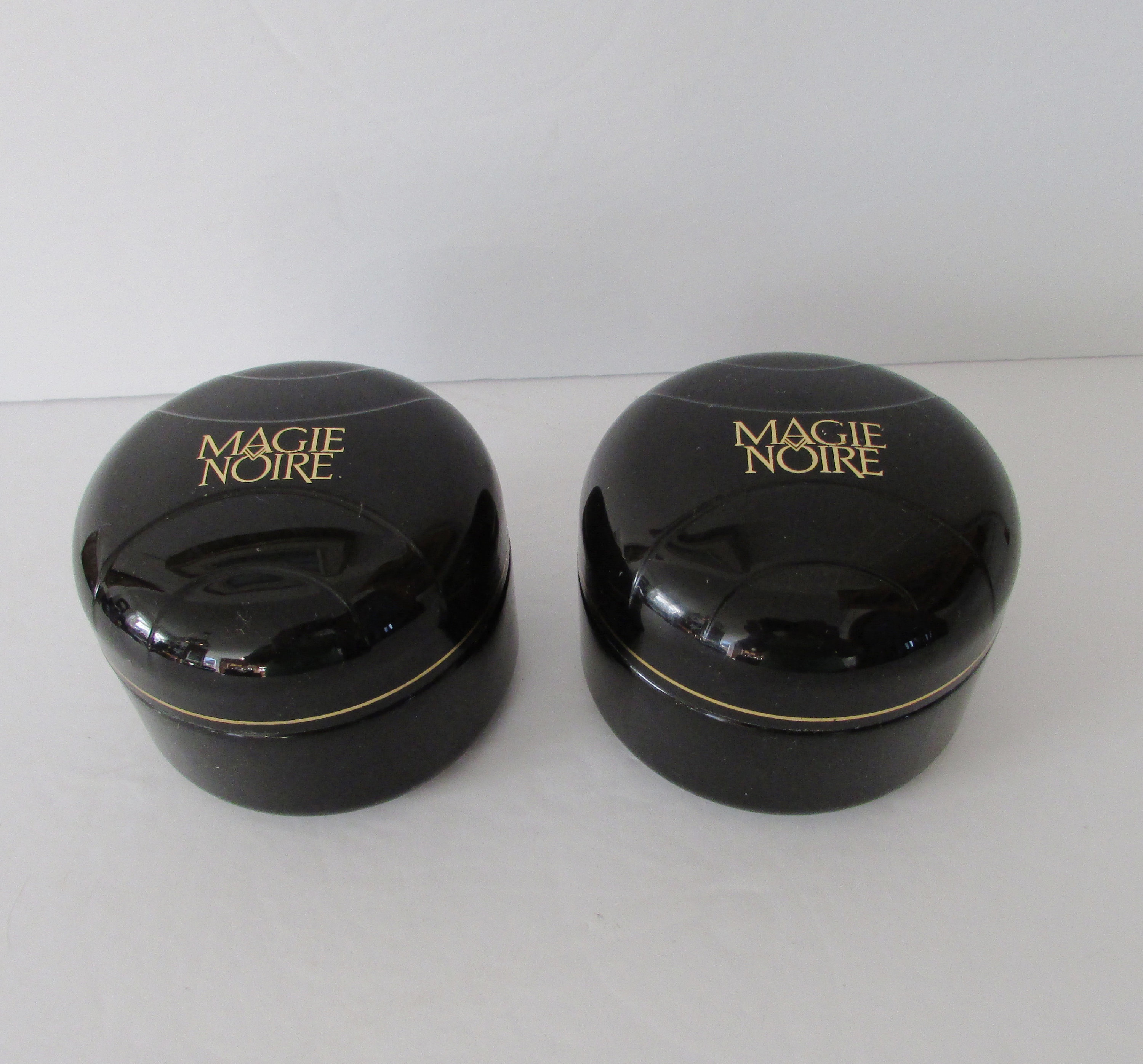 2 Rare Empty Black Magie Noire Lancome Perfume Body Creme Etsy