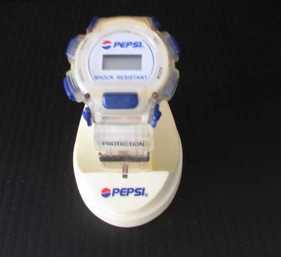 Rare Vintage Collectable Fun PEPSI Wrist Watch/montre
