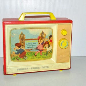 Vintage Fisher Price Music Box Tv - Etsy Canada