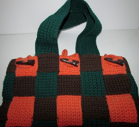 Beautiful craft phentex crochet hippie handbag /pr