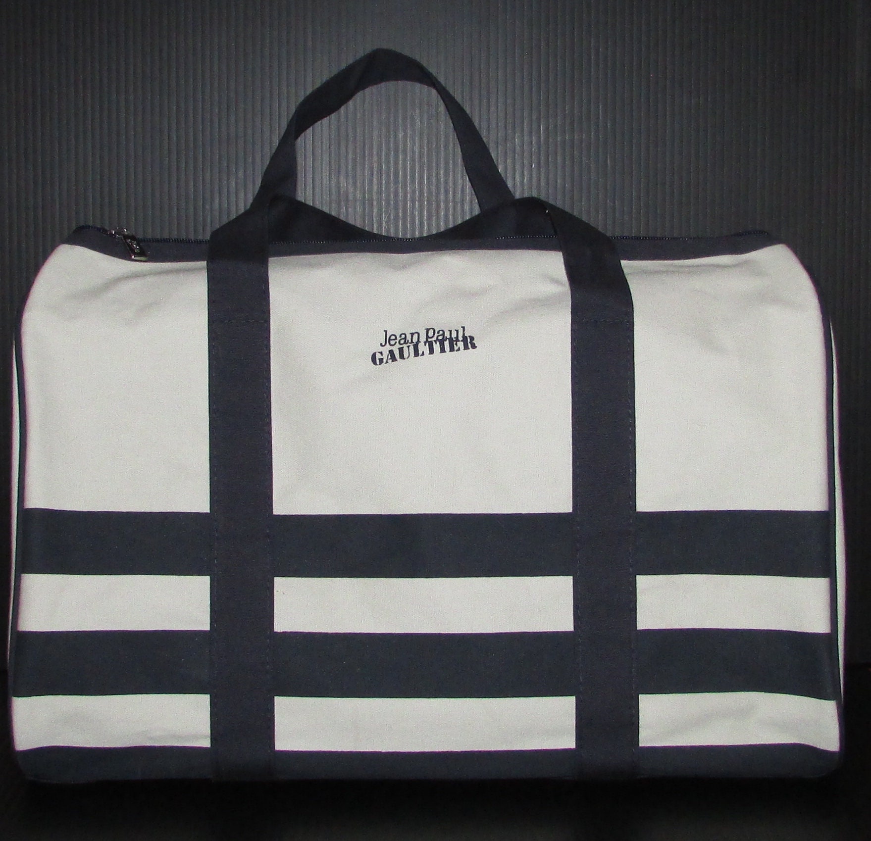 Jean Paul Gaultier Gym Weekend Nautical Bag /very Nice