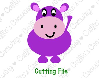 Hipp Svg Cutting File, Hippopatomus Svg File, Safari Animal Svgs, Animal Cutting Files, Hippo Cutting Files, Animal Svg Files, Hippo Design