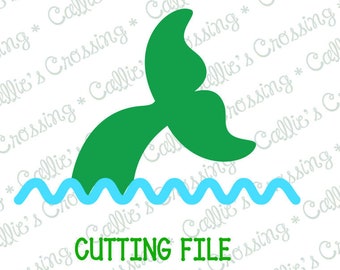 Mermaid Tail SVG Cutting File, Mermaid Tail Svg, Mermaid Tail Cutting File, Mermaid Svgs, Mermaid Cutting Files, Mermaids, Beach Svgs, Beach