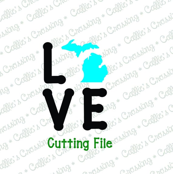 Download Love Michigan Svg Cutting File Michigan Svg Michigan Svgs Etsy