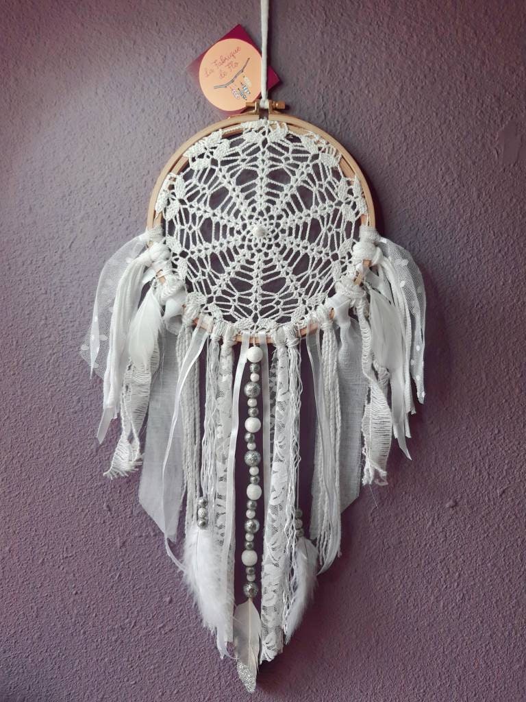 Attrape-Rêve, Capteur de Rêve, Dreamcatcher avec Napperon