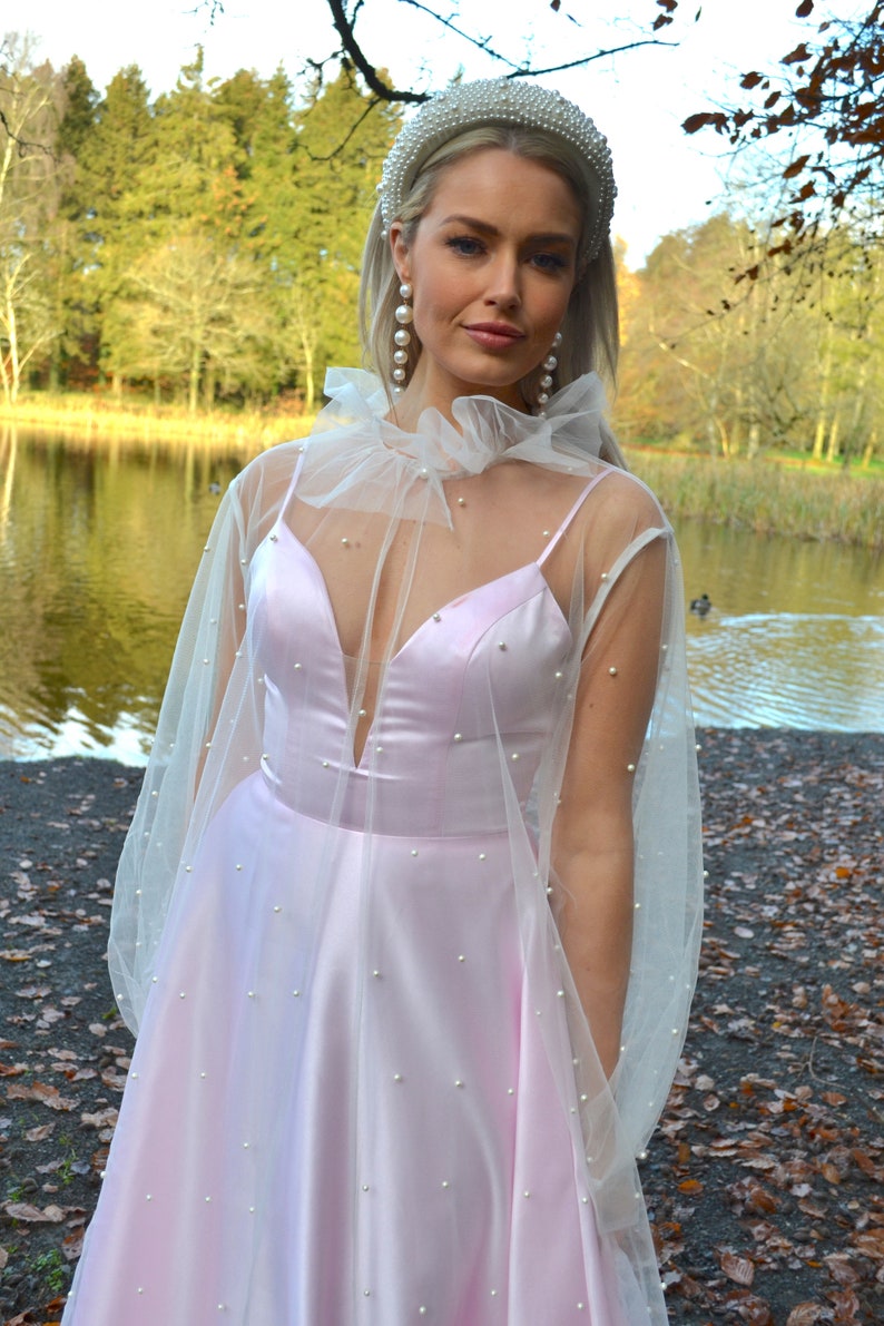 long sleeve tulle