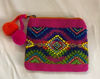 Small Woven Coin Purse