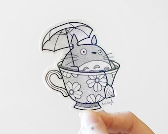 Ghibli Stickers - Totoro, No Face, Kodama, Spirited Away