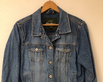 Vintage Eddie Bauer medium Jean denim jacket