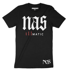 Nas Illmatic Queens Hip Hop Rap Rapper Tee Men T-Shirt